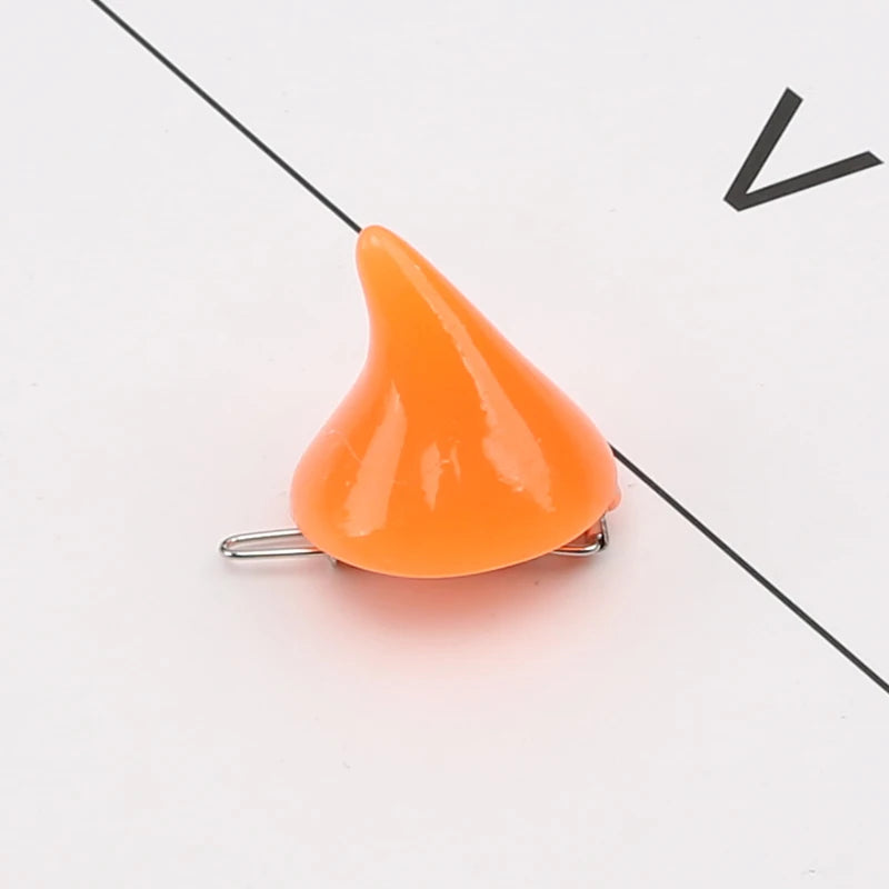 2pcs Small Demon OX Horn Hairpins Party Cosplay Costume Pin Hairpins Costume Horn Halloween Hair Accessories Hairclip - Charlie Dolly