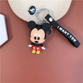 Disney Mickey Mouse Keychains Cute Cartoon Baby Boy Girl Figure Keyring Kawaii Minnie Key Chain Model Kid Toy Children Gift - Charlie Dolly