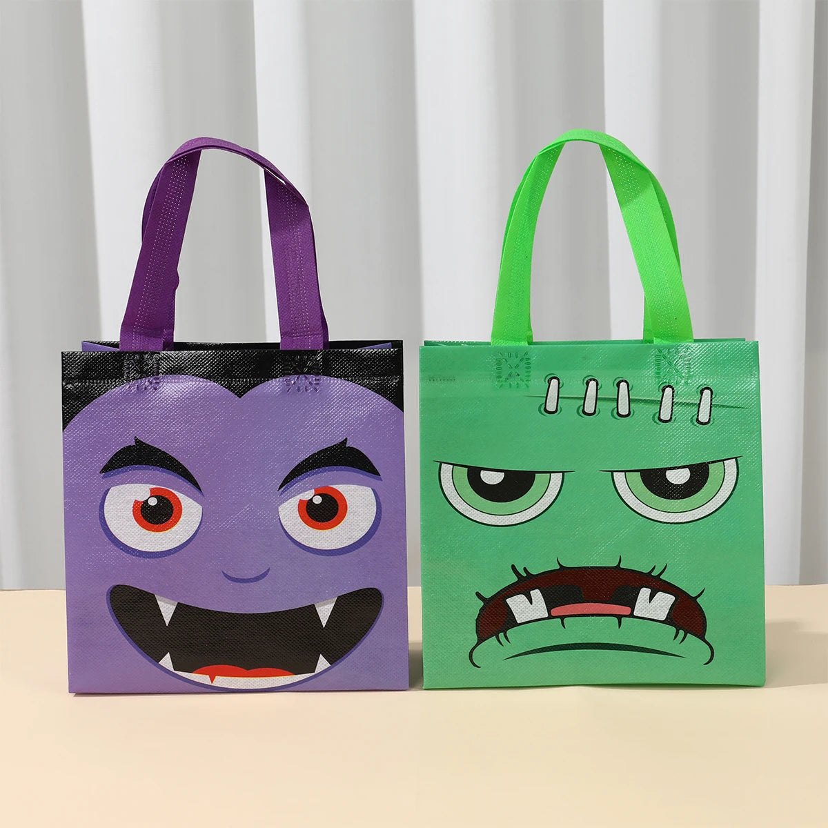 Halloween non-woven bag Halloween Party Decor For Home 2024 Trick or Treat for Kid Toys Favor Halloween Party Supplies Favor - Charlie Dolly