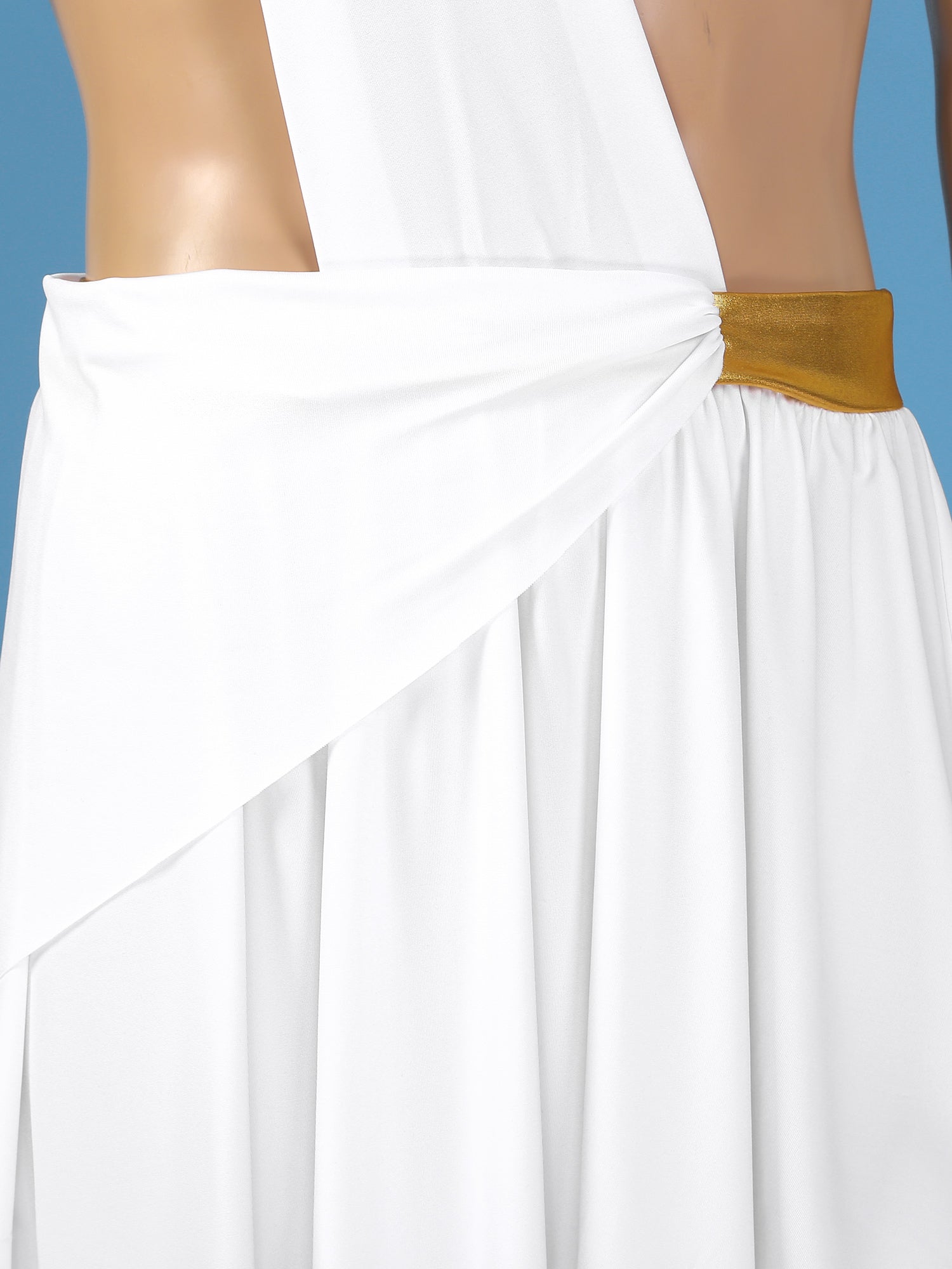 Men's  Ancient Greek God Halloween Party Costume Cosplay One Shoulder Strap Skirts Knight Warrior Theatrical Performance Outfit - Charlie Dolly