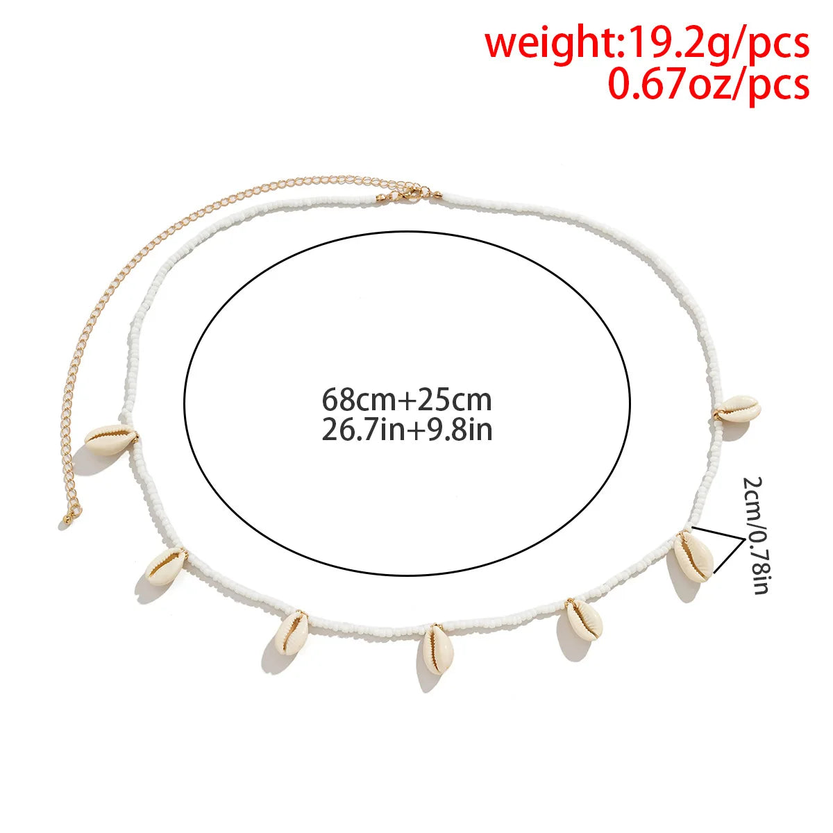 European American Sexy Handmade Colour Beads Shell Waist Belly Belt Chain Irregular Natural Stone Belly Chains Boho Body Jewelry