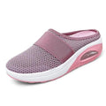 Air Cushion Slip-On Women Walking Shoes Orthopedic Diabetic Ladies Platform Mules Mesh Slippers Wedge Female Sneaker - Charlie Dolly