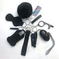 11pcs Self Defense Keychain Multi Use Keyring Alarm Self Rescue in Danger Jewelry Set for Women - Charlie Dolly