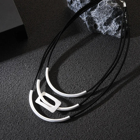 Wood Bead Bodhi Pendant Sweater Chain Necklace Jewelry