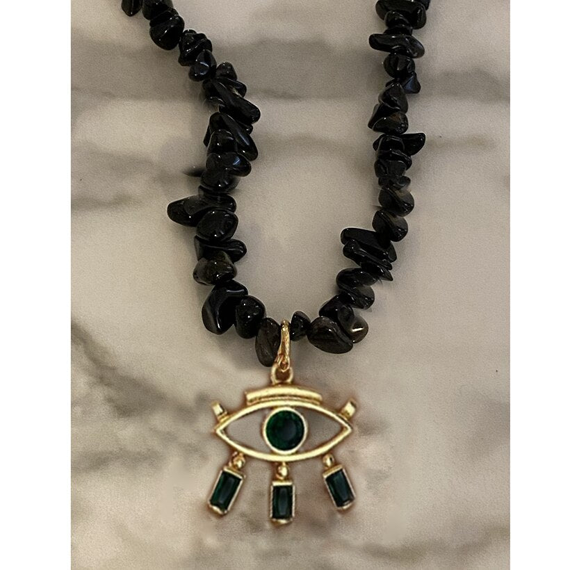 Collar Handmade Choker Man Women Minimalist Mix De Colares Rebeca E Diana Stone Ladies Fashion Jewelry necklace Creative Gift - Charlie Dolly