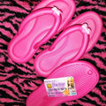 Y2K Girls Barbie Slippers Fashion Ladies Homemade Love Letter Eva Flip-Flops Female Sandals Shoes Women All Match Slippers Gifts - Charlie Dolly