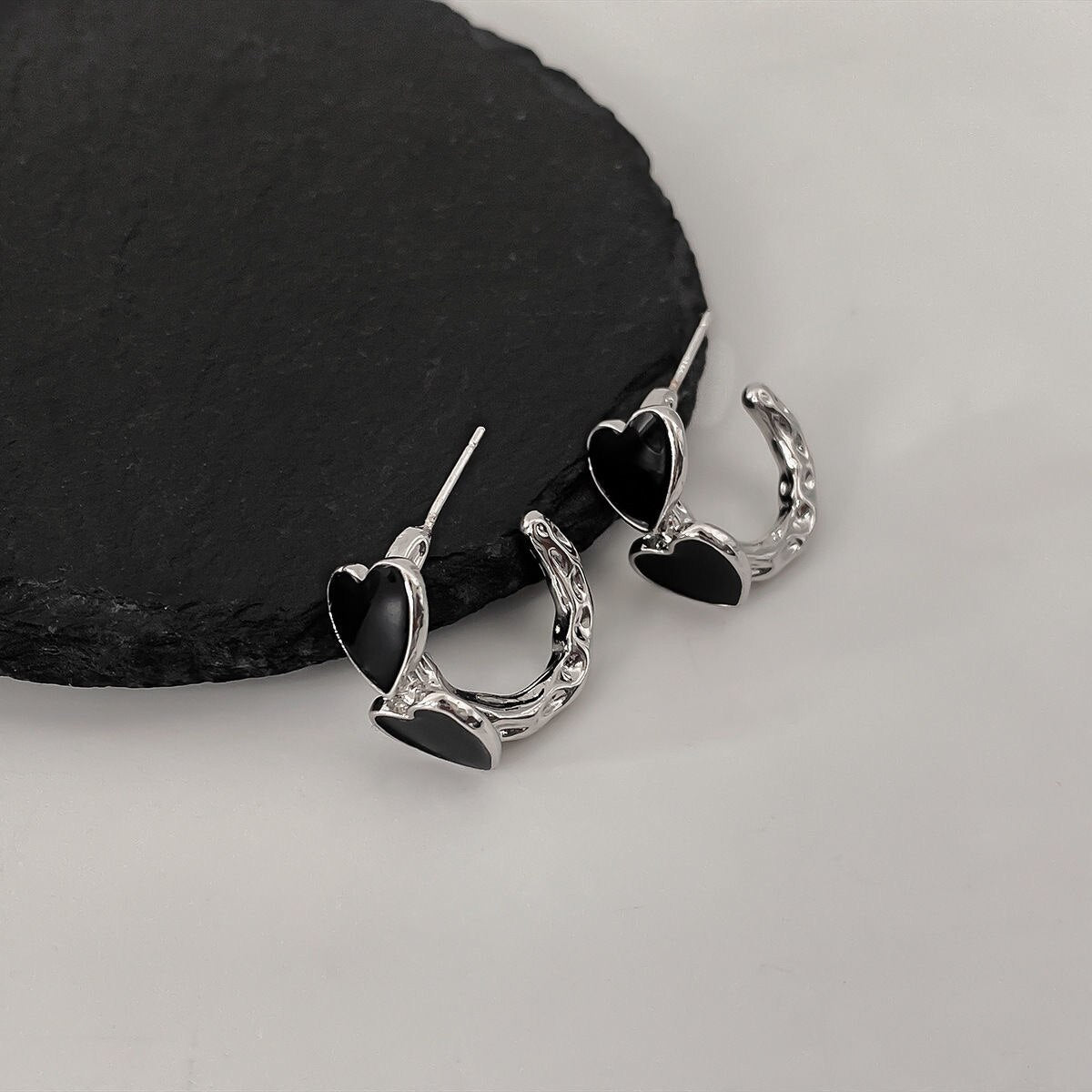 Circle Shell Flower Hoop Earrings For Women Fashion Sweet Metal Jewelry Oorbellen Gift