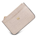 FOXER PVC Leather Card Holder Women Zipper Coin Packet Lady Key Bag Small Bus ID Card Wallet Light Thin Clutch Bag Fashion Purse - Charlie Dolly