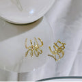 Fashion Exquisite Rhinestone Decor Ear Cuff earring for Woman  2023 New Arrival Christmas Gift stud earrings - Charlie Dolly