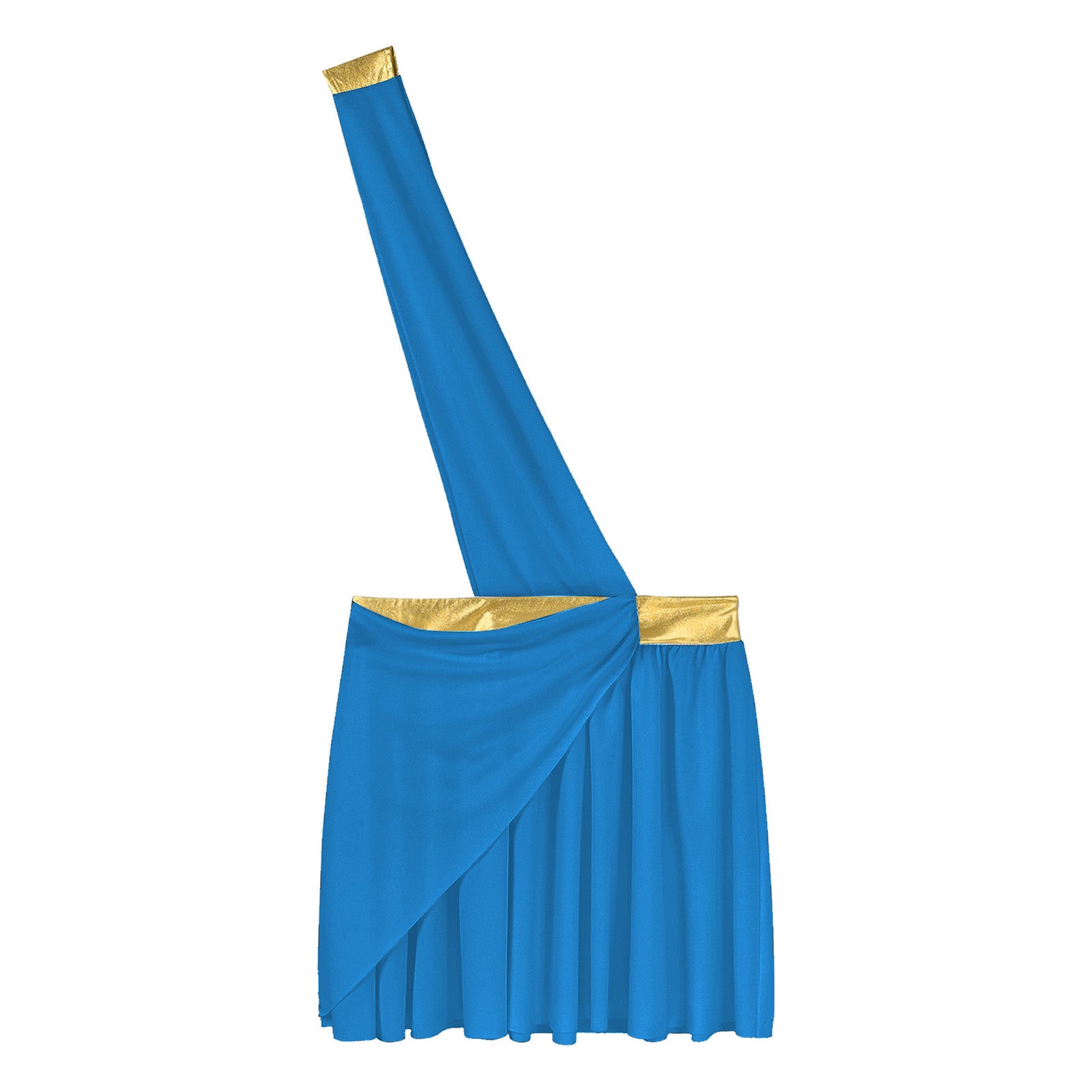 Men's  Ancient Greek God Halloween Party Costume Cosplay One Shoulder Strap Skirts Knight Warrior Theatrical Performance Outfit - Charlie Dolly