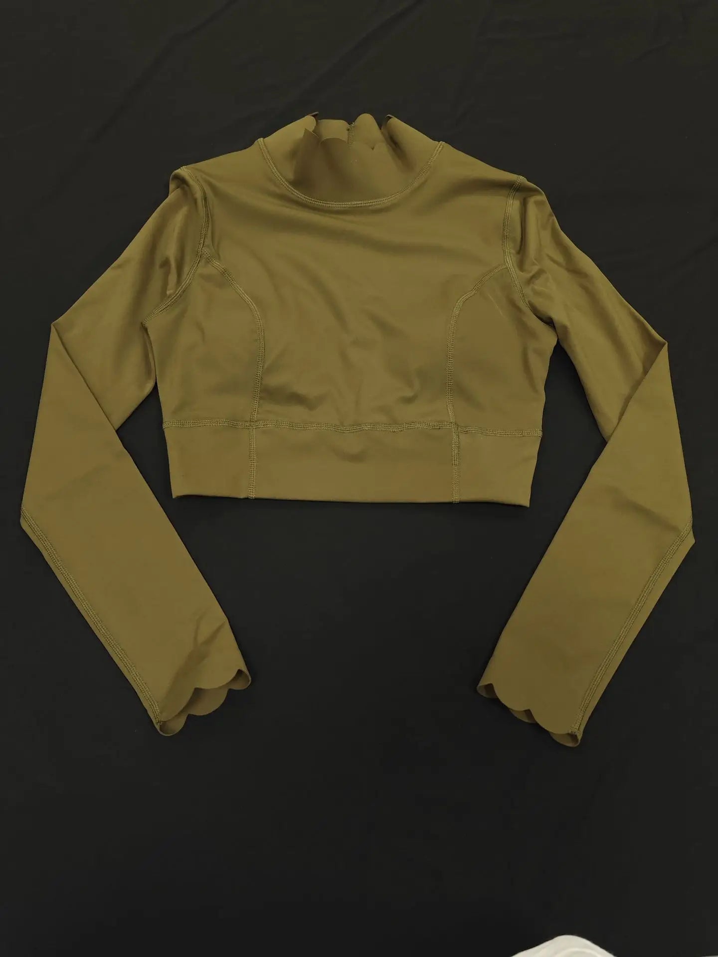 Yoga dress Long sleeve lace backless sexy fitness running T-shirt women sports yoga top exercise bra pants - Charlie Dolly