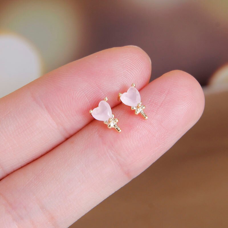 Sight Cute Jellyfish Earrings  Fashion Brand Jewelry Delicate Crystal Ocean Animal Stud Earrings for Women Gift - Charlie Dolly