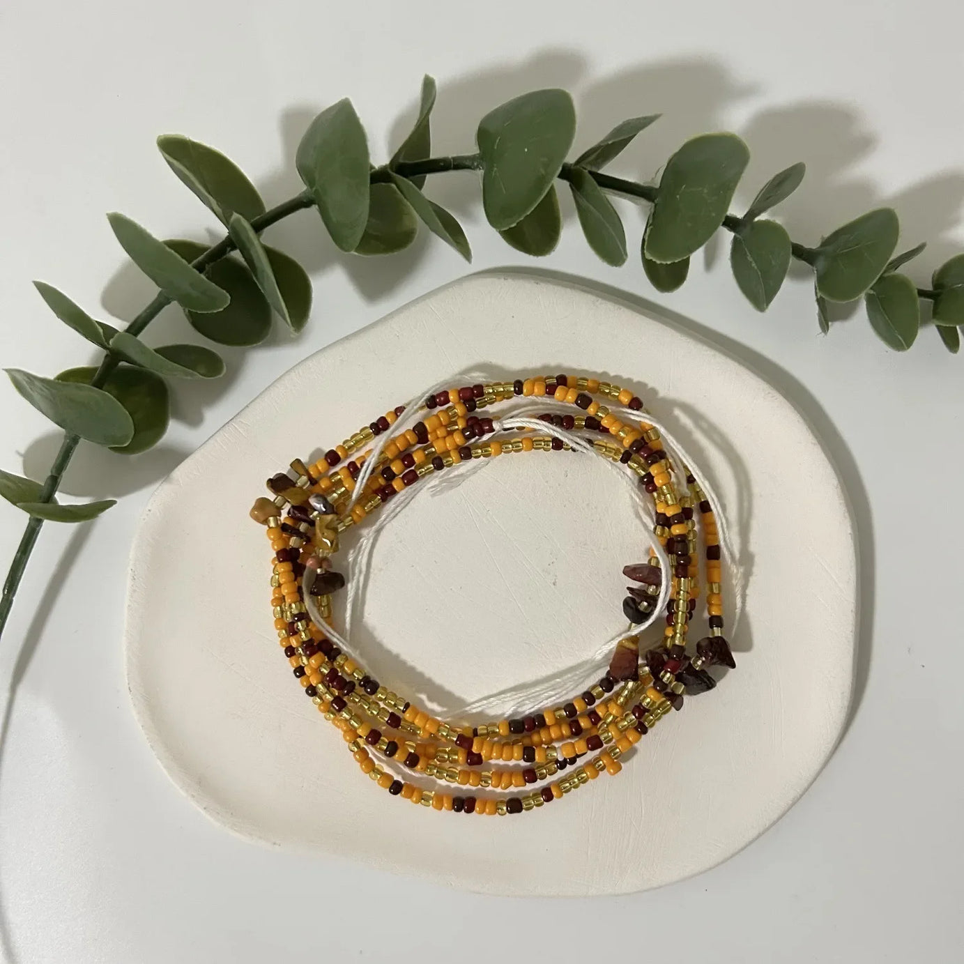 Crystal Stone Boho Waist Chain