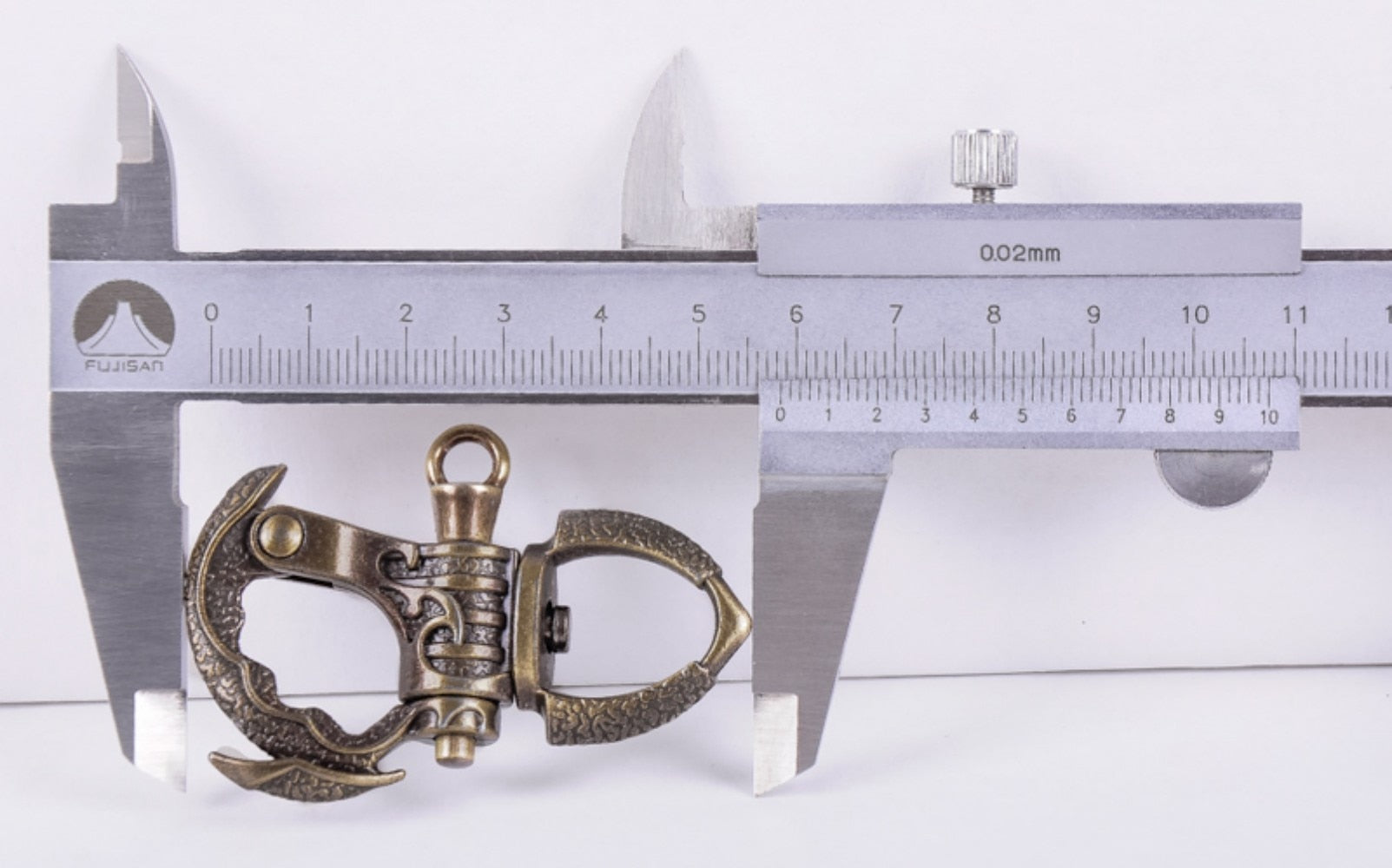 2X Heavy Robot Novel Retro Brass Trigger Swivel Bolt Clasps Motorcycle Biker Key Wallet Chain Keychain Fob Clip Clasp Hook - Charlie Dolly