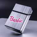 Fashion Kawaii Barbie Cigarette Case Anime Girls Portable Moisture-Proof Aluminum Alloy Storage Holder Pocket Box Birthday Gifts - Charlie Dolly