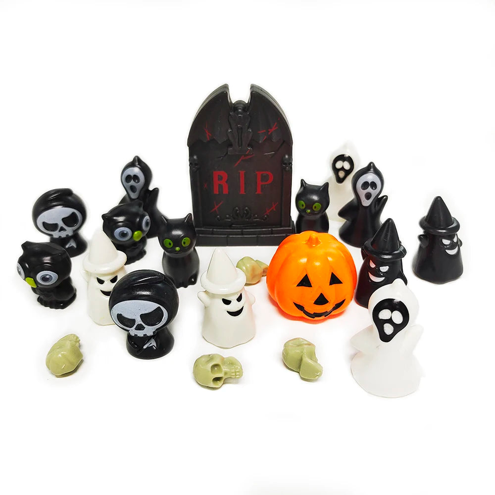 12pcs Halloween Eyeballs Artificial Horror Scary Eye Balls Kids Trick or Treat Prank Terror Props Halloween Decoration 2024 - Charlie Dolly