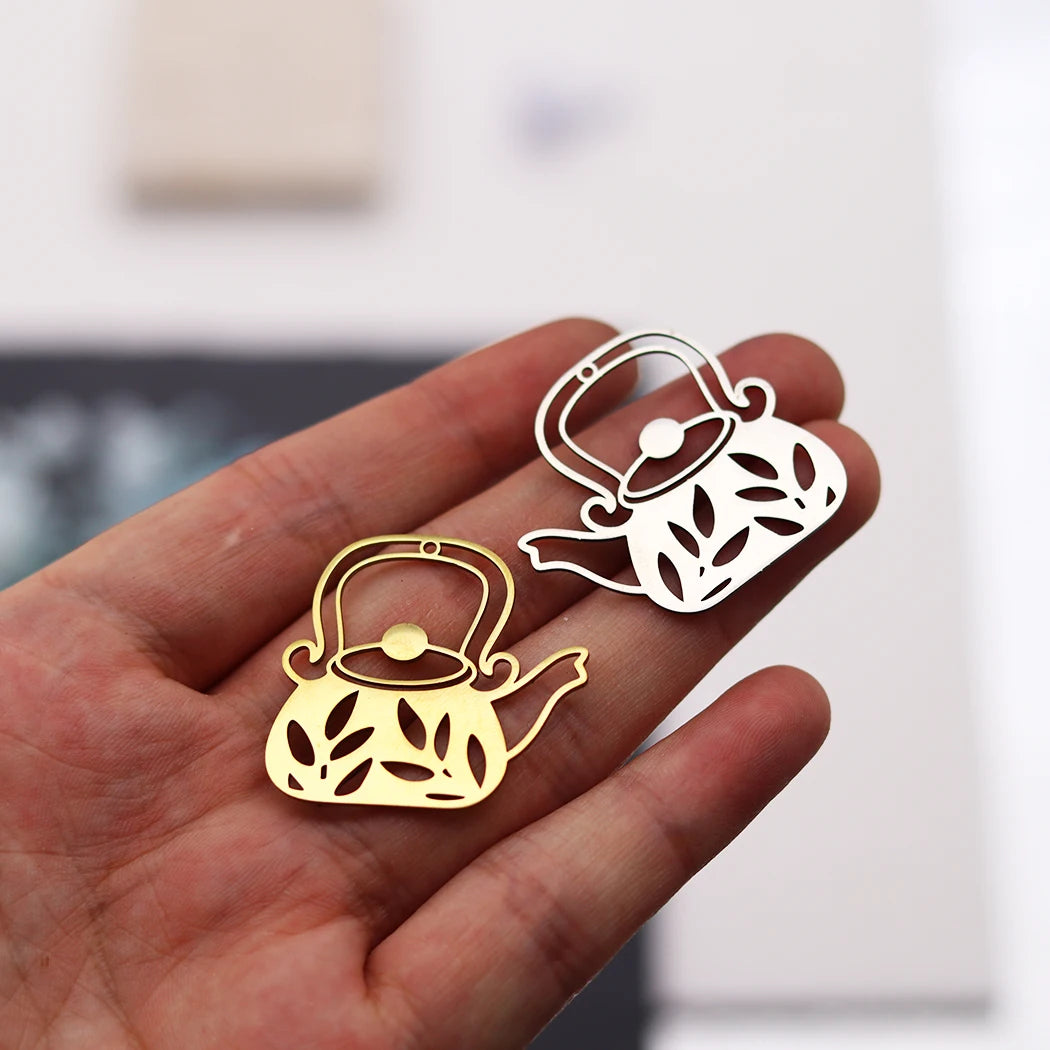 3pcs DIY Earrings Lotus Flower Yogo Buddha Stainless Steel Pendant Moon Charm For Jewelry Making Necklace Amulet Accessories