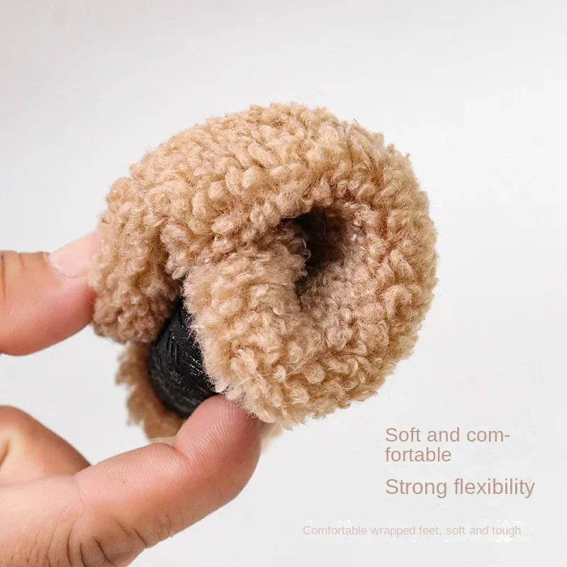 Winter Warm Baby Slippers Toddler Plush Floor Sock Shoes Boys Girl Children Soft Anti-slip Walking Shoes Indoor Home Kids Shoes - Charlie Dolly