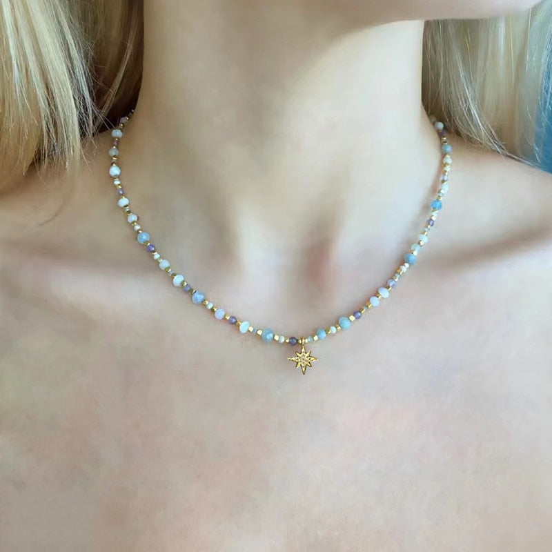 2023 Fashion Classic Stainless Steel Water Drop Chain Necklace Handmade High Quality Choker For Man Women Wild Minimalist Collar - Charlie Dolly