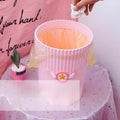 Creative Pink Waste Bin Anime Card Captor Sakura Plastic Trash Can Kawaii Cartoon Home Office Desktop Garbage Storage Basket New - Charlie Dolly