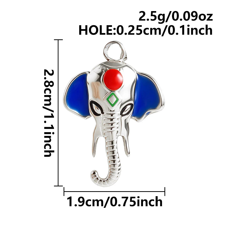 3/8Pcs Boho Summer Marine Sea Animal Starfish Turtle Pendant Jewelry Making Enamel Lizard Gecko Butterfly Colgantes Wholesale