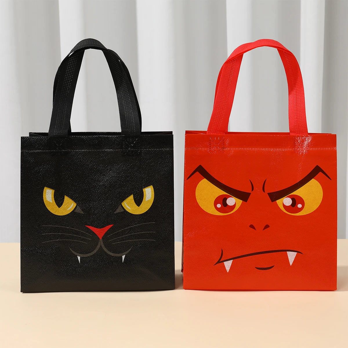 Halloween non-woven bag Halloween Party Decor For Home 2024 Trick or Treat for Kid Toys Favor Halloween Party Supplies Favor - Charlie Dolly