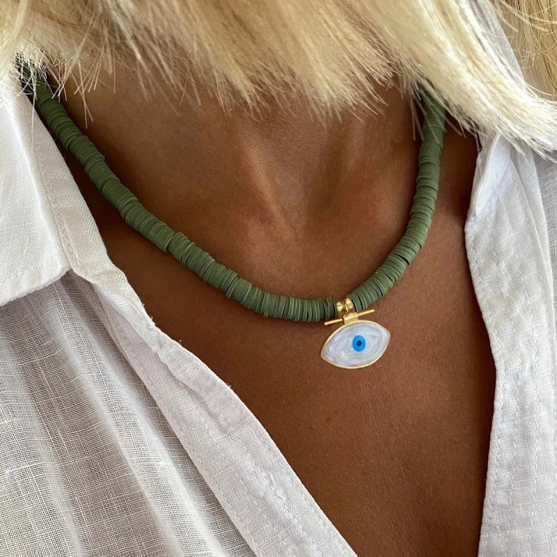 Collar Handmade Choker Man Women Minimalist Mix De Colares Rebeca E Diana Stone Ladies Fashion Jewelry necklace Creative Gift - Charlie Dolly