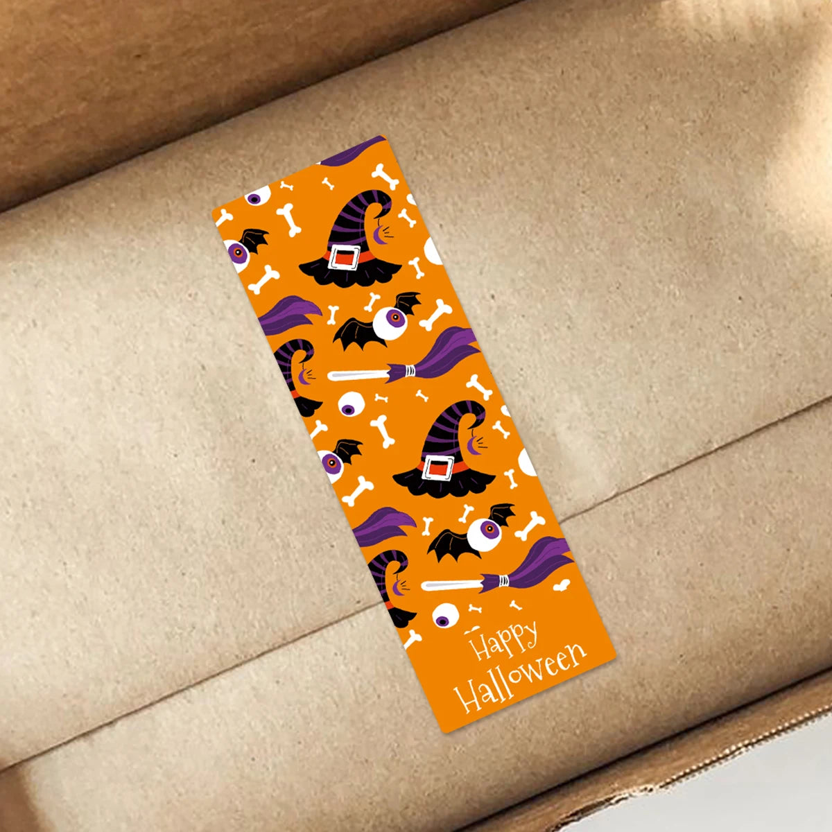 90pcs Halloween Gift Wrap Sealing Stickers,Pumpkin Ghost Design Gift Box Sealing Labels Sticker Halloween Candy Party Supplies - Charlie Dolly