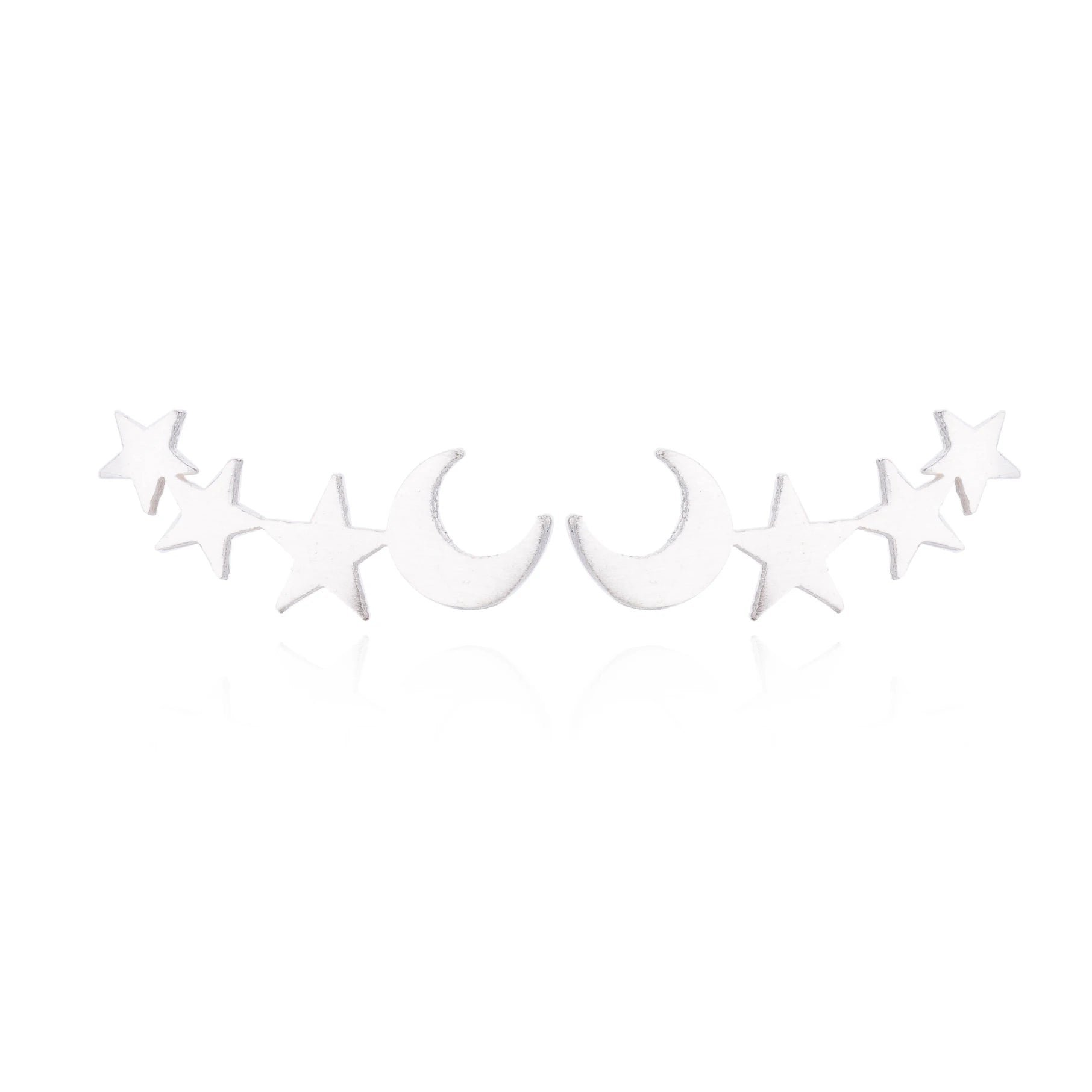 Jisensp Boho Vintage Botanical Leaf Ear Climbers Statement Stud Earrings for Women Bridal Jewelry Leaves Branch Ear Crawlers