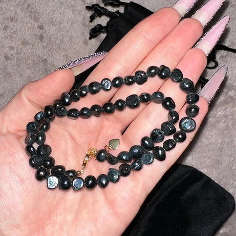 Natural Baroque Freshwater Pearl Boho Choker Necklace