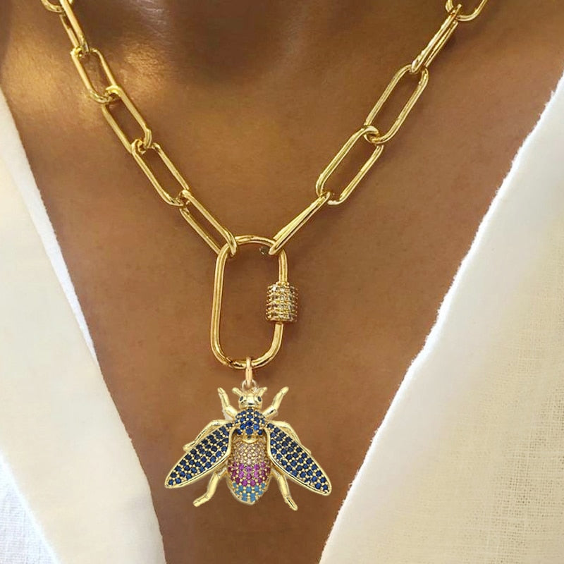 boho Ocean kolye Sonsuzluk Mineli Göz Kolye Sea Shell Conch pendants charms Necklace Sexy collier de perles Gift Accessories - Charlie Dolly