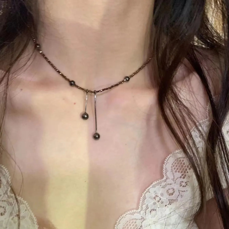 Sun Cross Butterfly Charm Choker Necklace Jewelry