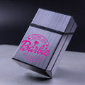 Fashion Kawaii Barbie Cigarette Case Anime Girls Portable Moisture-Proof Aluminum Alloy Storage Holder Pocket Box Birthday Gifts - Charlie Dolly