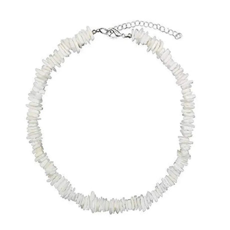Hawaiian Puka Shell Adjustable Beach Necklace for Kids