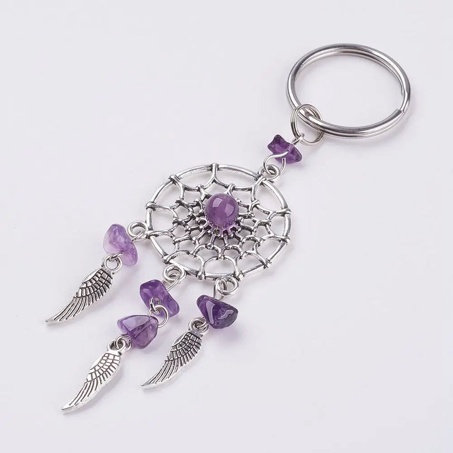 Dream Catcher Boho Keychain
