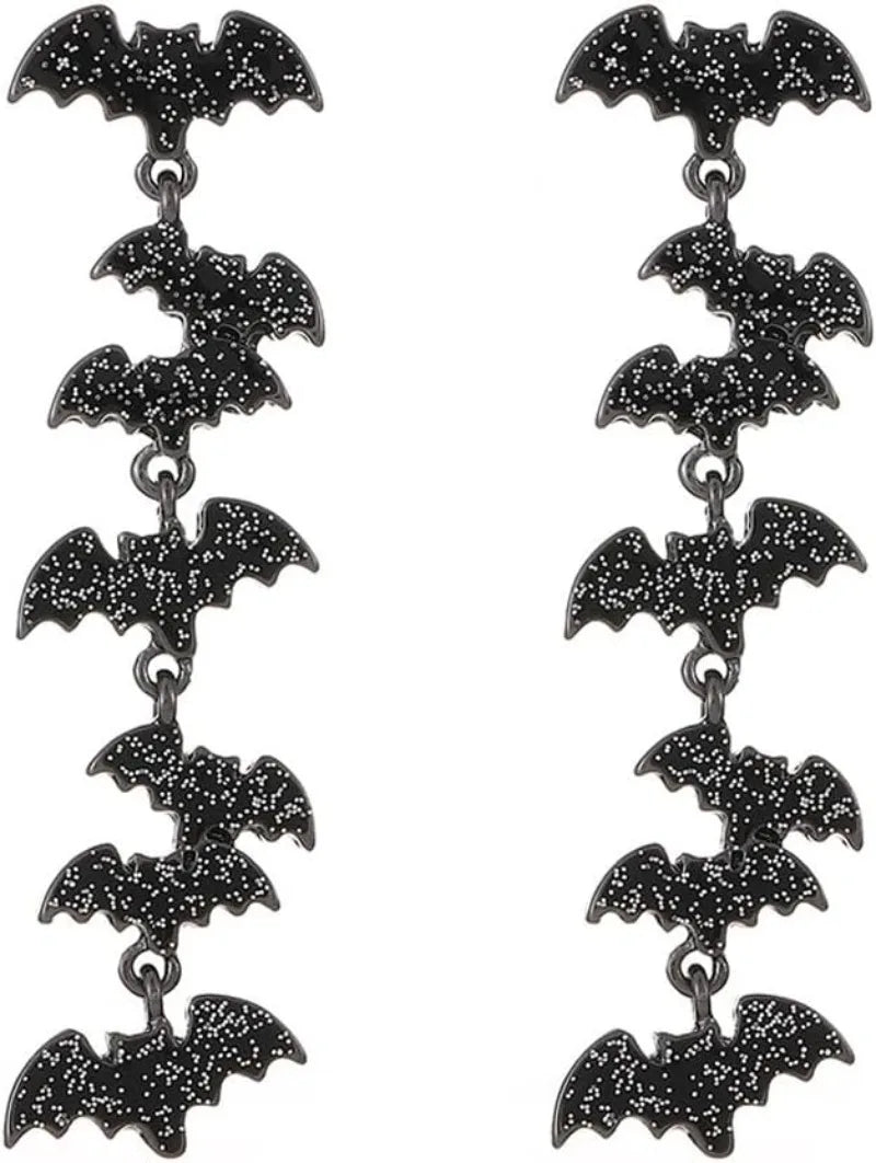 Gothic Spider Web Earring, Punk Tattoo Stud Earring for Halloween Witchy Silver Earring Jewelry Gifts - Charlie Dolly
