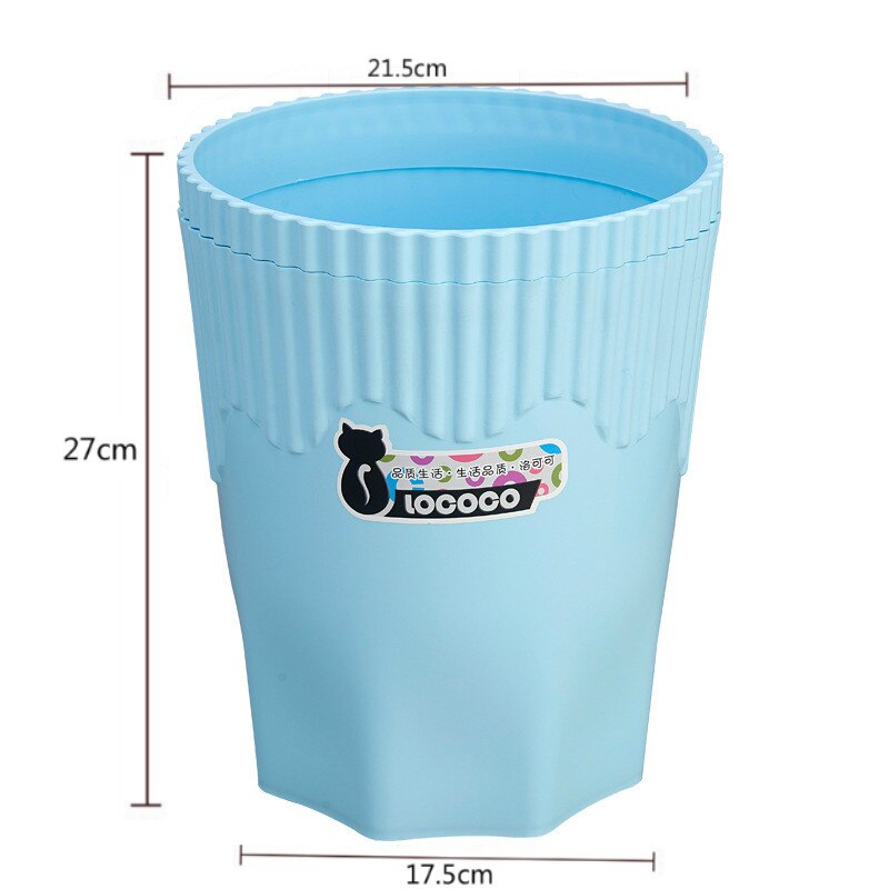 Creative Pink Waste Bin Anime Card Captor Sakura Plastic Trash Can Kawaii Cartoon Home Office Desktop Garbage Storage Basket New - Charlie Dolly