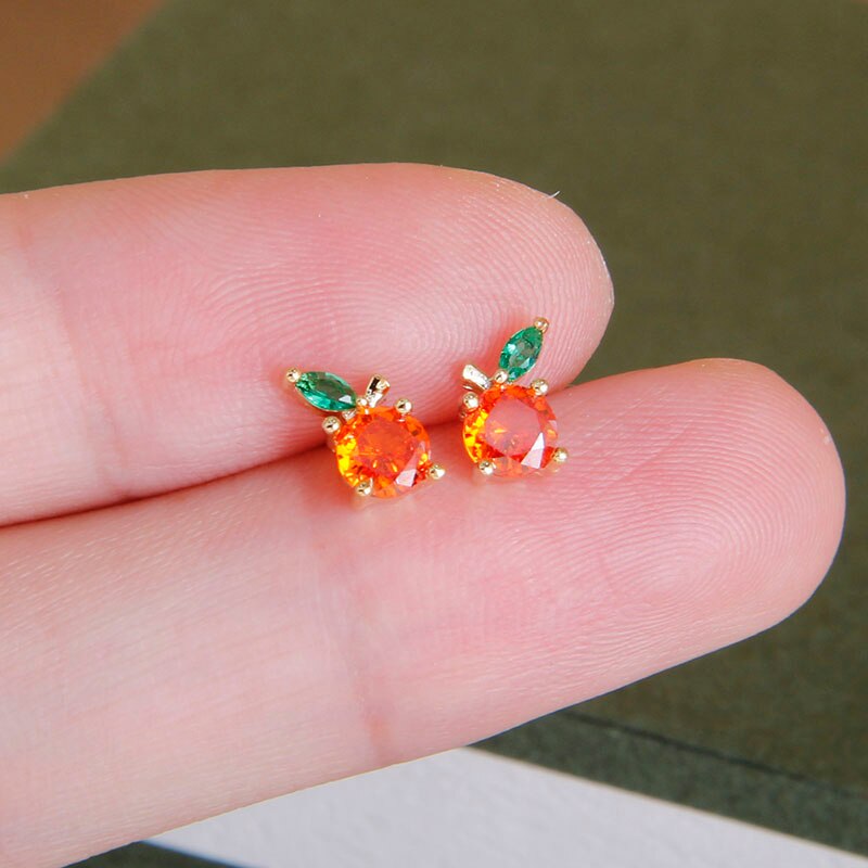 Sight Cute Jellyfish Earrings  Fashion Brand Jewelry Delicate Crystal Ocean Animal Stud Earrings for Women Gift - Charlie Dolly