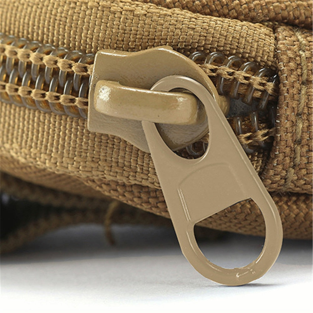 Tactical Military Mini Wallet Key Pouch EDC Coin Purses Zipper Small Waist  Bag