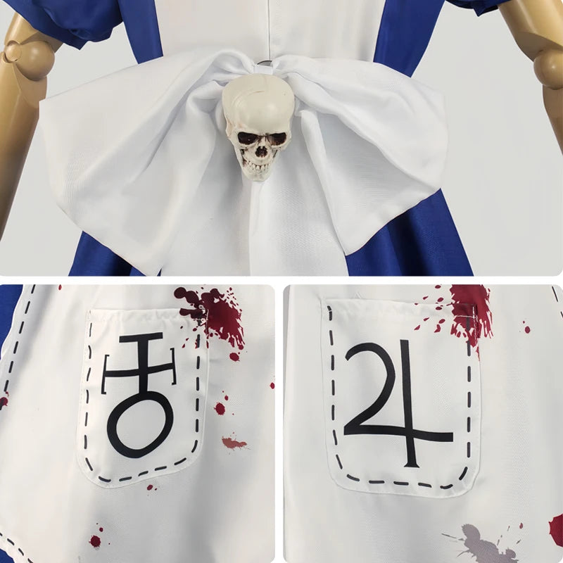 Anime Alice Princess Dress Maid Apron Dress Game Madness Returns Alice Cosplay Costume For Women Girls Halloween Party - Charlie Dolly