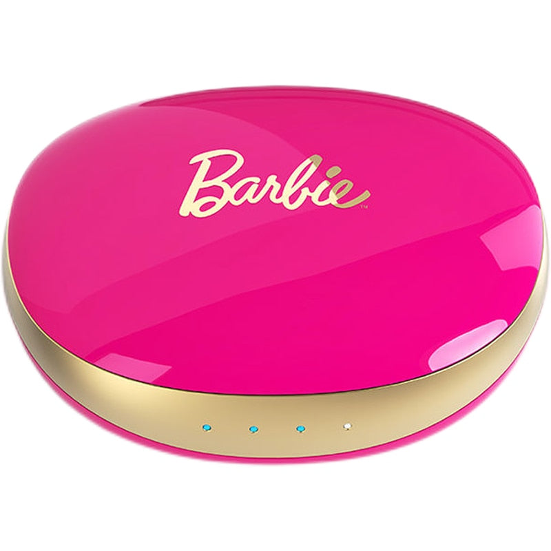 Original Barbie Fashion Earphone Kawaii Retro Girl Heart Wireless Bluetooth Headphones Sweet Portable Headset Girl Gift