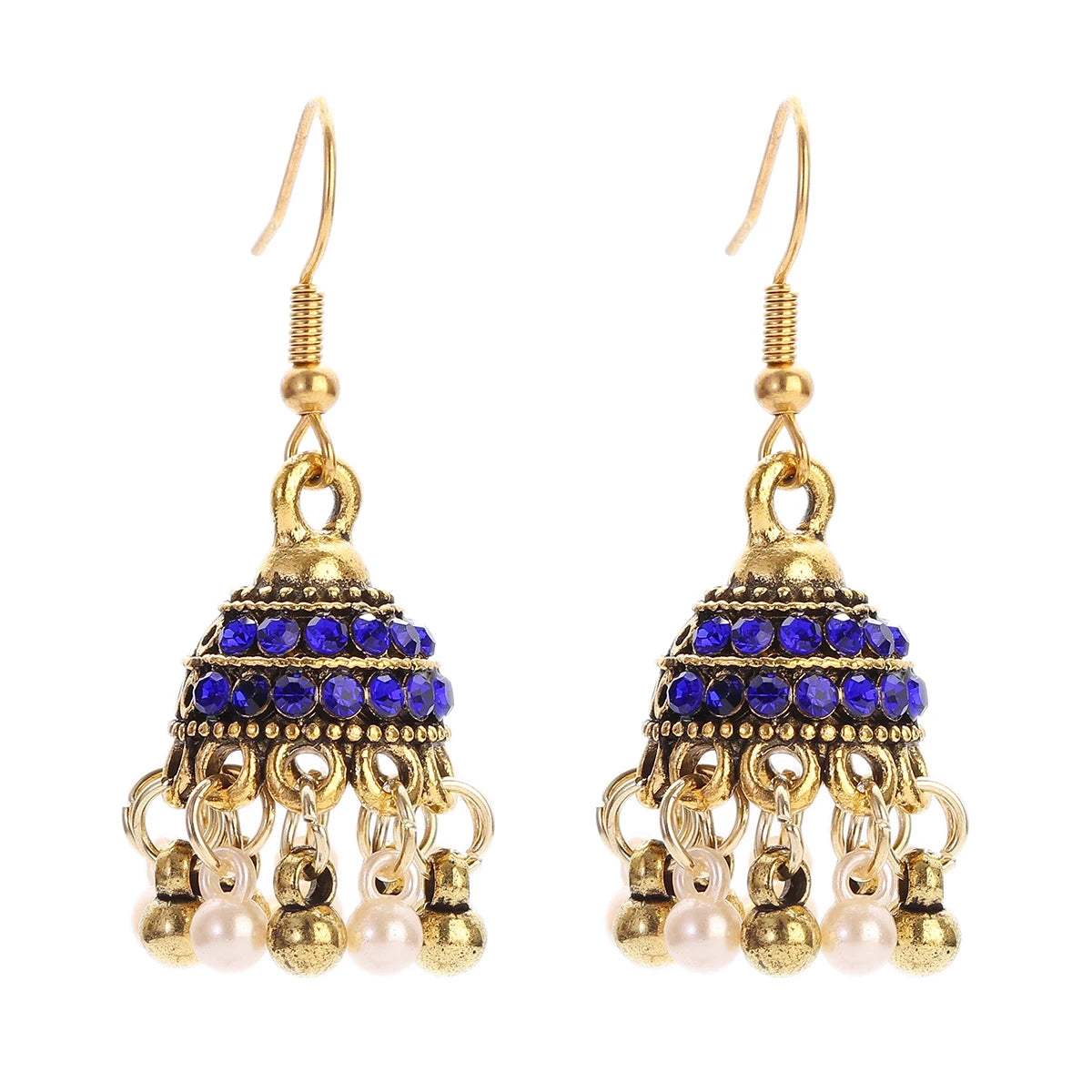 Pendientes Kolczyki Earrings For Women Hanging Earring Boho Accessories For Jewelry Indian Jhumka Ear Rings Beads Pearl Brinco