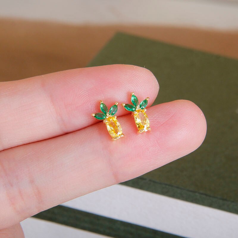 Sight Cute Jellyfish Earrings  Fashion Brand Jewelry Delicate Crystal Ocean Animal Stud Earrings for Women Gift - Charlie Dolly