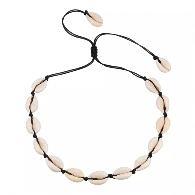 Dongmu Jewellery 2022 Bohemian Style Fashion Original Handmade Beach Shell Lady Necklace Alloy Pendant Exquisite Jewelry - Charlie Dolly