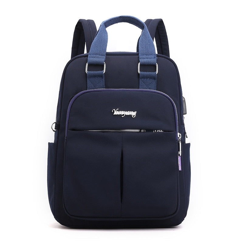 Girls Laptop Backpacks Pink Men USB Charging Bagpack Women Travel Backpack School bags Bag For boys Teenage mochila escolar 2023 - Charlie Dolly