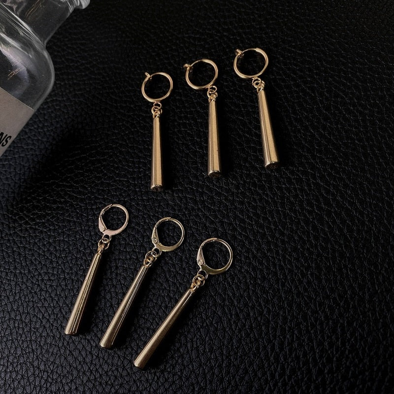 Roronoa Zoro Drop Stud Earrings Women Creative Earings Ladies Fashion Jewelry Girls Gold Color Elegant Trendy Metal Oorbellen - Charlie Dolly