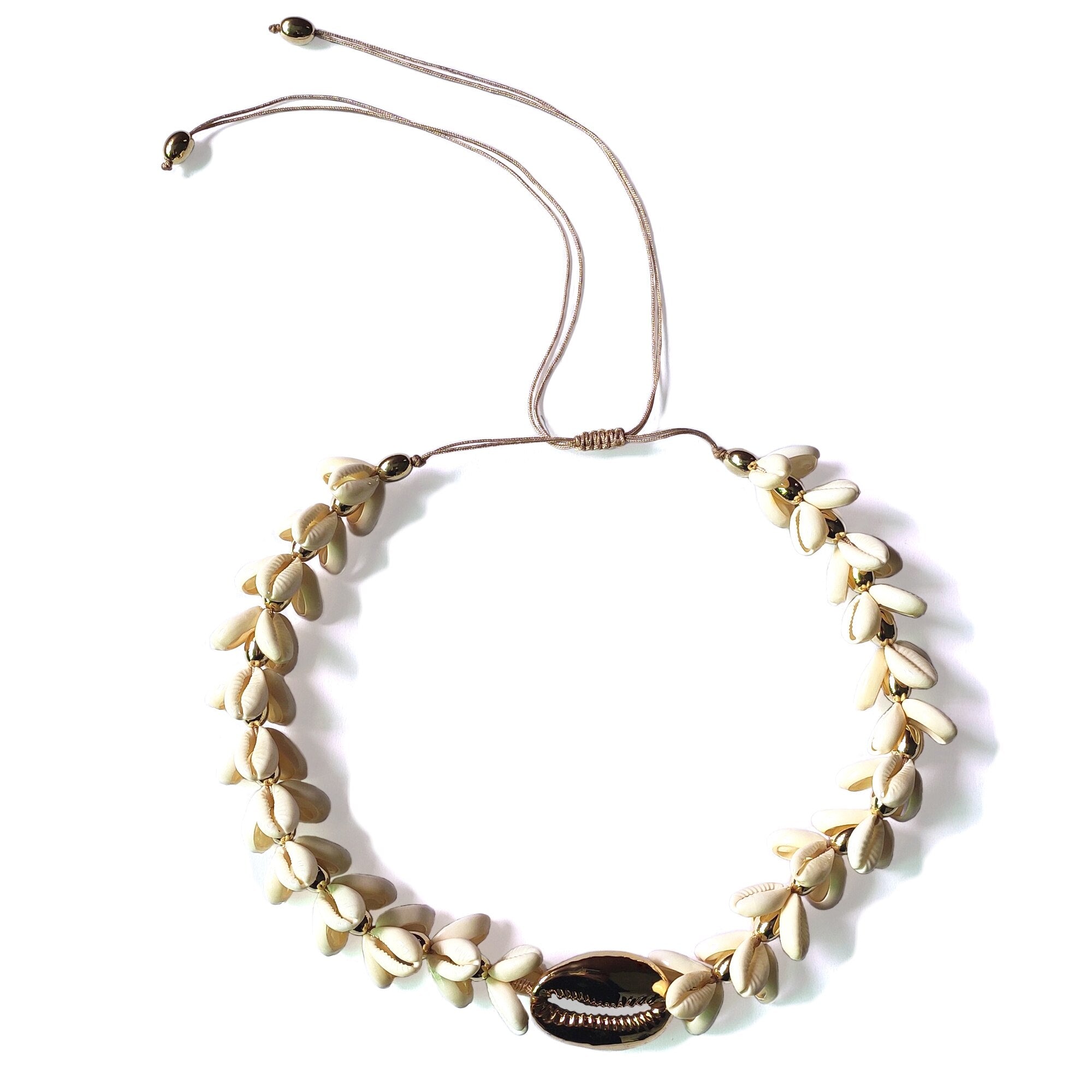 Dongmu Jewellery 2022 Bohemian Style Fashion Original Handmade Beach Shell Lady Necklace Alloy Pendant Exquisite Jewelry - Charlie Dolly