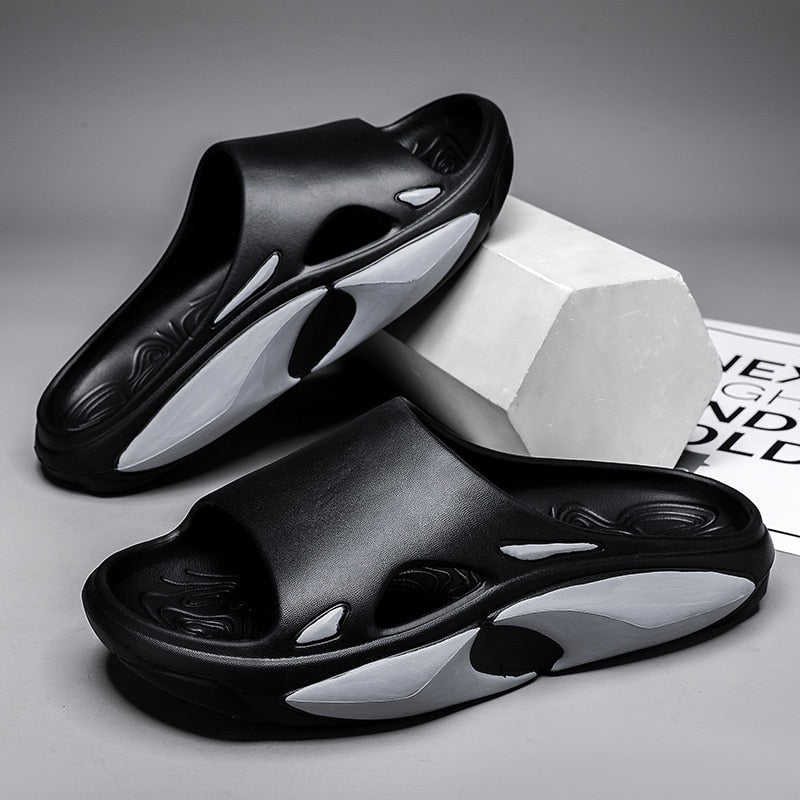 Men Beach Slippers Platform Flip Flop Sandals Summer Sandals Best Sellers In Products Shoes for Men Non-slip Casual Flat Sandal - Charlie Dolly