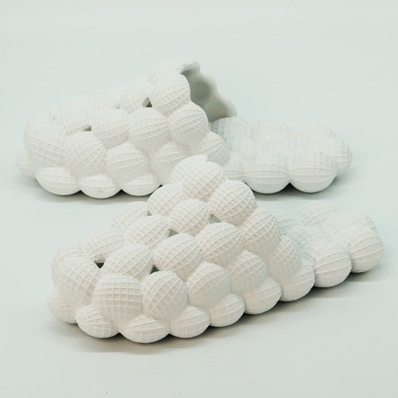 Hot New Personality Bubble Fashion Slippers Home Massage Bottom for Men and Women's Sandals Flip Flops - Charlie Dolly
