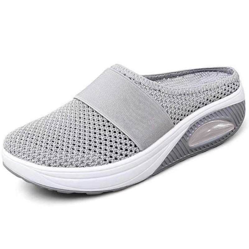 Fashion Summer Sandals Platform For Women Slippers Outdoor Casual Flip Flops Wedge Slippers Mujer Flats Mesh Shoes Female Slides - Charlie Dolly